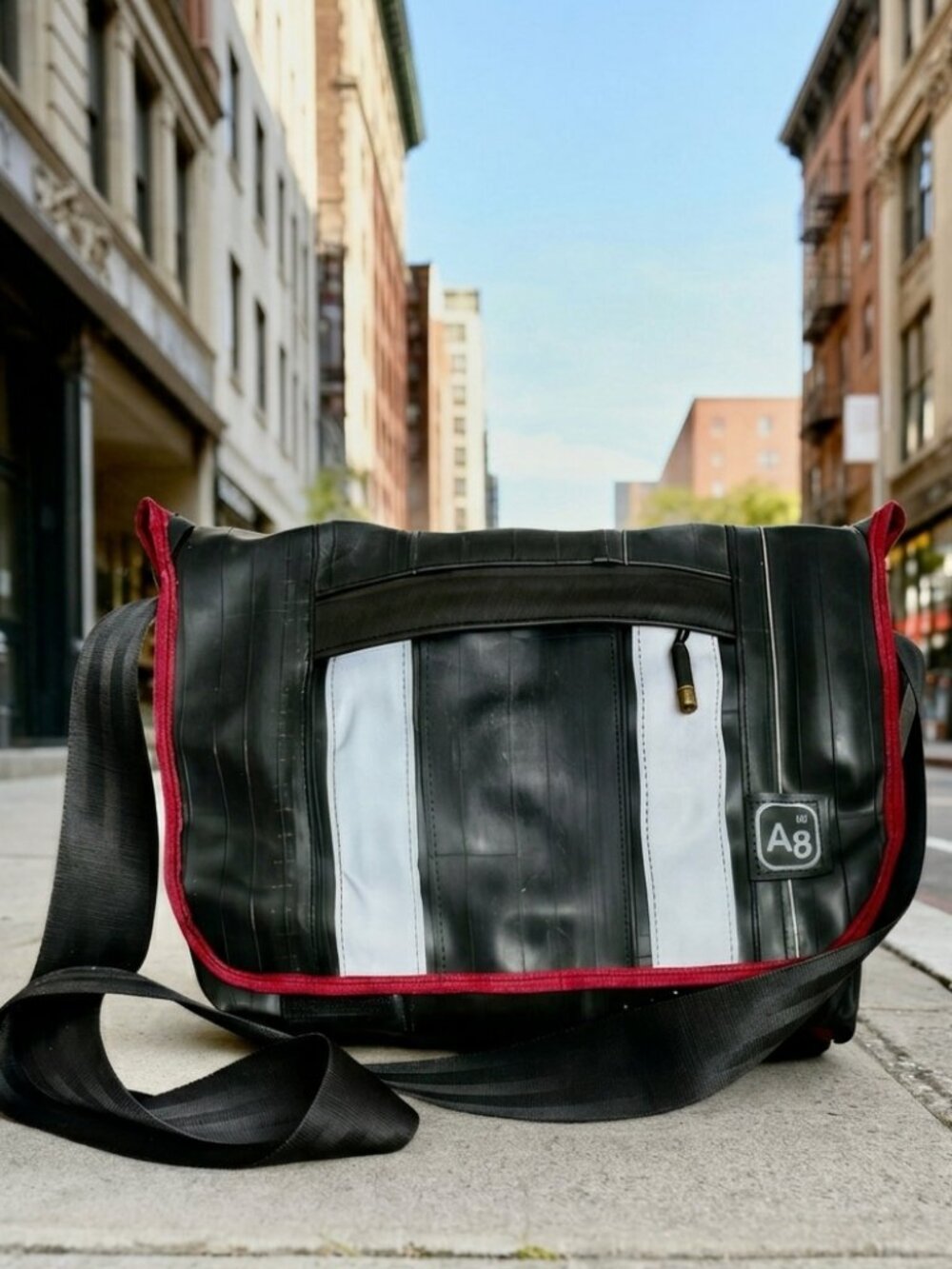 Alchemy Goods Recycled Bike Crossbody Messenger Bag